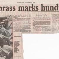 Newspaper  Articles : Marple Brass Band