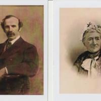 Photographs of Portraits &amp;  Plaques :  Mr &amp; Mrs Carver