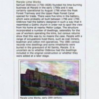 Article on Lime Works, Mineral Mill &amp; Brick works: Pittdixon 2012