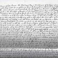 Legal documents relating to 18th century Hawk Green