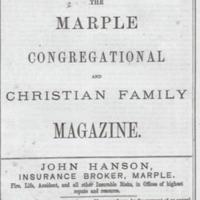 Marple Congregational &amp; Christian Family Magazine : 1878