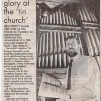 Newspaper Cuttings relating to St Pauls, Strines