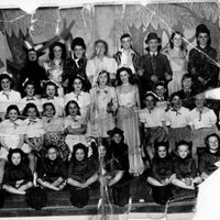Photograph Hawk Green Ridge Methodist Panto Cast : 1952/53