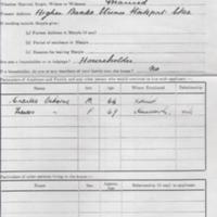 Application for Tenancy of Council House : 1948