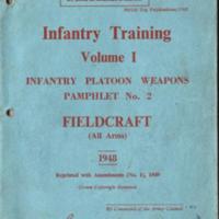 The War Office : Infantry Training Pamphlet : Fieldcraft : 1948