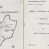 Leaflets : Geology &amp; Topography &amp; Historical Trail : 1975 &amp; 1981