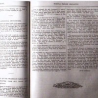 Extract :History of Bradshaw Family : Marple Parish Magazine : 1893/5