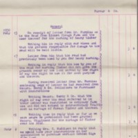 Invoices with Receipts : Farrar, Solicitors to R A Arkwright : 1930&#039;s