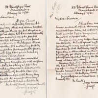 Private Correspondence :  Furniss Family : 1930&#039;s &amp; 1940&#039;s