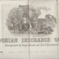 Fire Policy : Caledonian Insurance Co : Old Hall : L.  Furniss : 1913